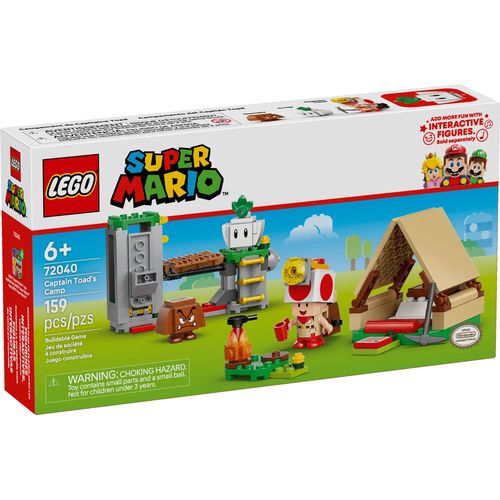 LEGO Super Mario - Campement du capitaine Toad - 72040