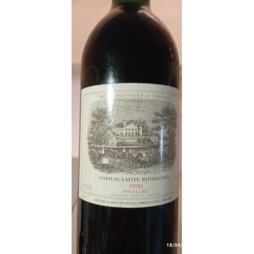 Vin Chateau Lafite Rothschild 1990