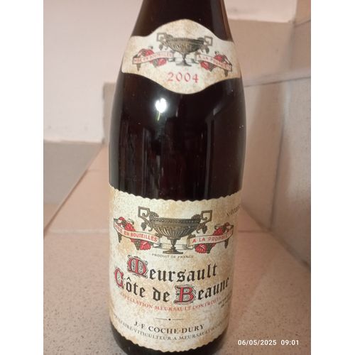 Vin Meursault Rouge 2004 Domaine Coche Dury
