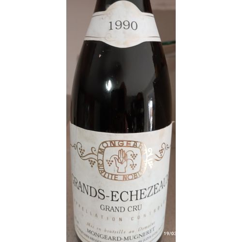 Vin Grands Echezeaux Grand Cru 1990 Domaine Mongeard Mugneret