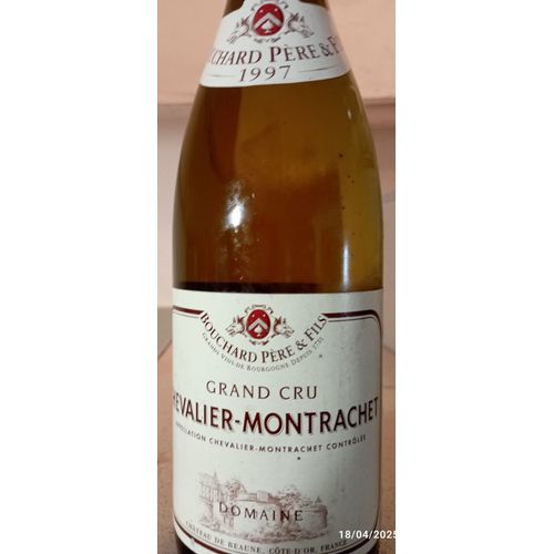 Vin Chevalier Montrachet 1997 Domaine Bouchard Perre & Fils