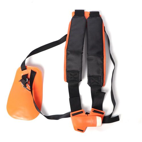 Bandouliere double reglable en nylon pour debroussailleuse