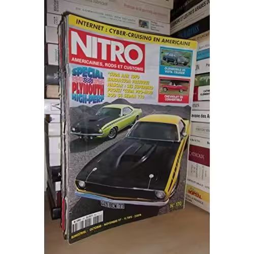 Nitro 170 De 1997 Oldsmobile Vista Cruiser Custom,Chevrolet Bel Air Convertible,Plymouth Cuda Aar,Sedan,Ford Coupe