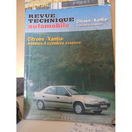 Revue Technique Automobile Rta 568 1994 Citroen Xantia Essence Cip 559.1
