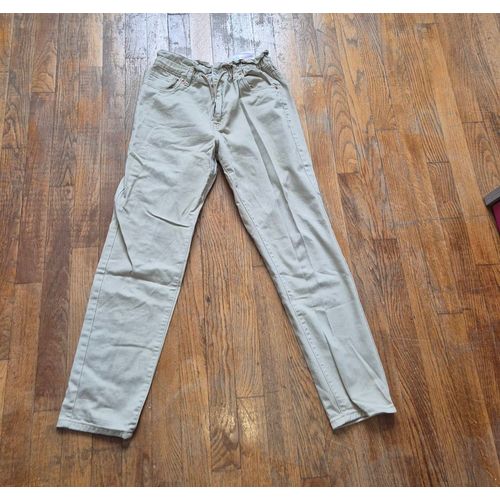 Jean Beige Loose Fille Levi&#39s Taille Haute Taille 16 Ans