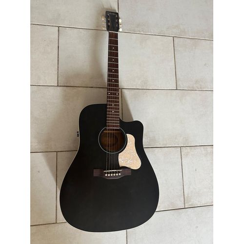 Guitare Électro-Acoustique Art & Lutherie – Americana Faded Black Cw Qit 🎸