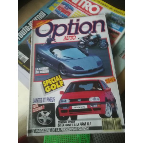 Option Auto 43 De 1991 Golf 3,Gti 16s Oettinger,Gti G60,Giugiaro Nazca,Boxer Bike Ulysse