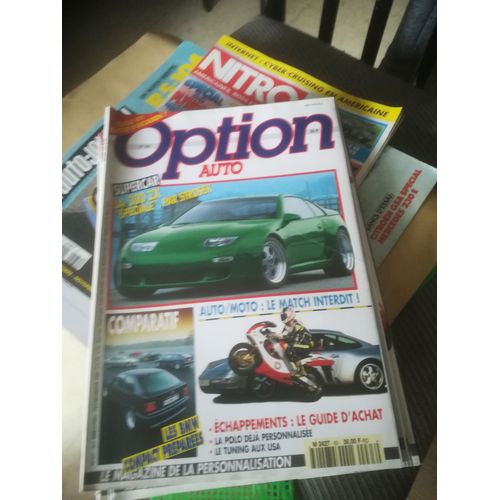 Option Auto 63 De 1995 Bmw Compact 316i,318 Ti,Jamex Turbo,Hartge 2.1,Schnitzer S3,Fiat Cinquecento Sporting,Opel Tigra,Toyota Fun Cruiser,Porsche Carrera 4,Bimota Sb6,Polo 1.6 Gl,Twingo
