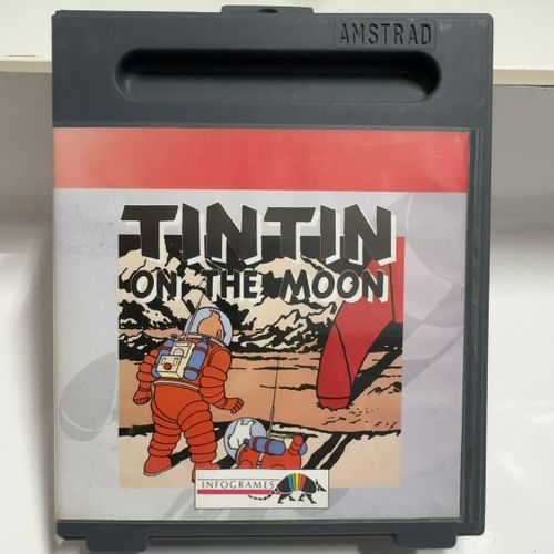 Tintin On The Moon Sur Amstrad Gx 4000