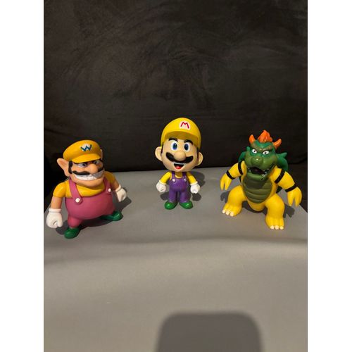 Lot 3 Figurines Mario 