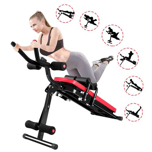 Banc De Musculation Pliable, Musculation Bench, Multifonction Banc Abdominaux Entrainement Complet Du Corps Fitness