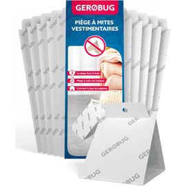 Piège à Mites des vêtements 10 pièces - Piège à Mites des vêtements - Piège à Mites avec phéromone Attractive 3 Mois de Protection