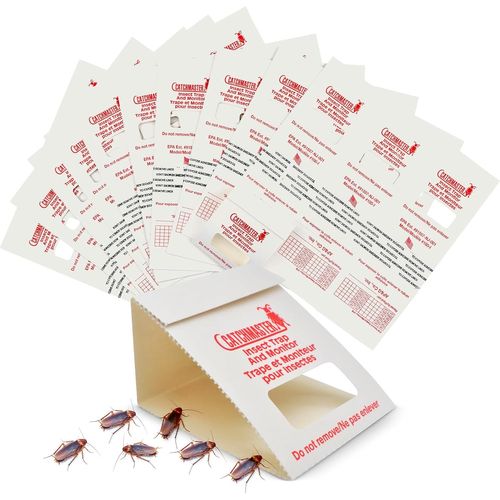 Pièges à Cafards 30x Premium Adhésifs 100i | Solution Simple et Puissante Contre Blattes | Inclus E-Book