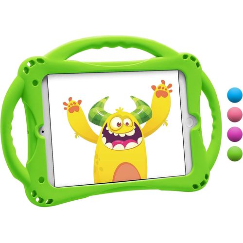 Coque Ipad Mini Enfant, Étui Antichoc Pour Ipad Mini 5/Mini 4/Mini 3/Mini 2/Mini 1(7.9 Pouces),Protection Maximale, Très Résistante En Silicone(Ipad Mini 5/4/3/2/1, Vert)
