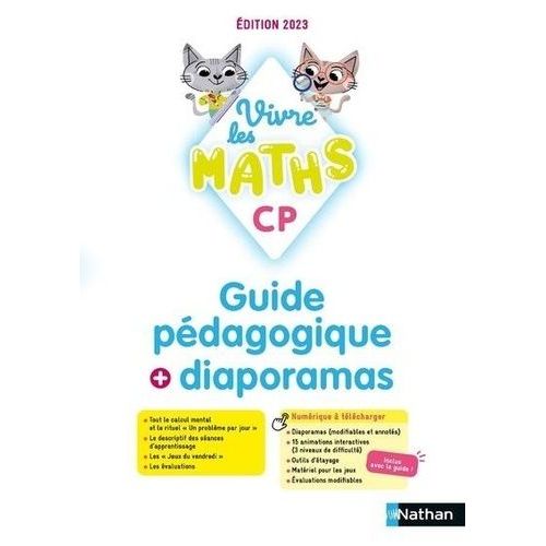 Vivre Les Maths Cp - Guide Pédagogique + Diaporamas