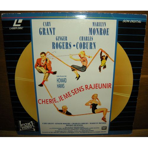 Cherie, Je Me Sens Rajeunir - Laser Disc