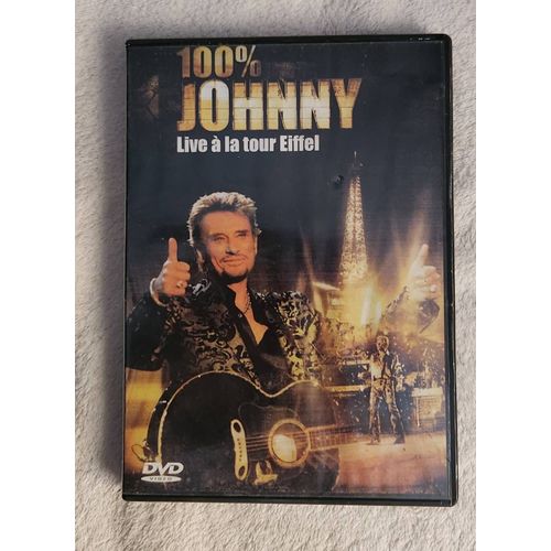 Album Johnny Halliday 100% Johnny Live À La Tour Eiffel