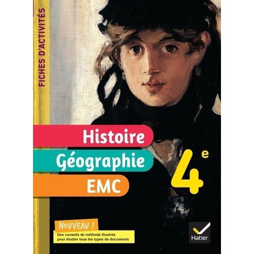 Histoire-Géographie-Emc 4e - Fiches D'activités