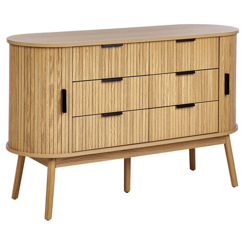 Commode À 6 Tiroirs Selah Marron