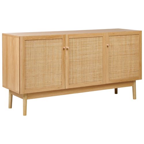 Buffet Avec 3 Portes Bois Clair Nivo