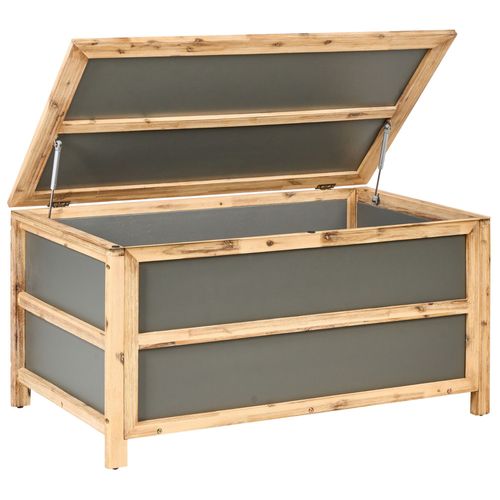 Coffre De Rangement Acate Béton 121 Cm 72 Cm Gris