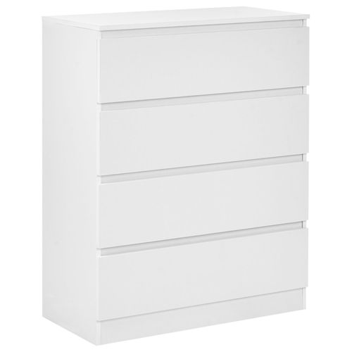 Commode À 4 Tiroirs Winnipeg Blanc