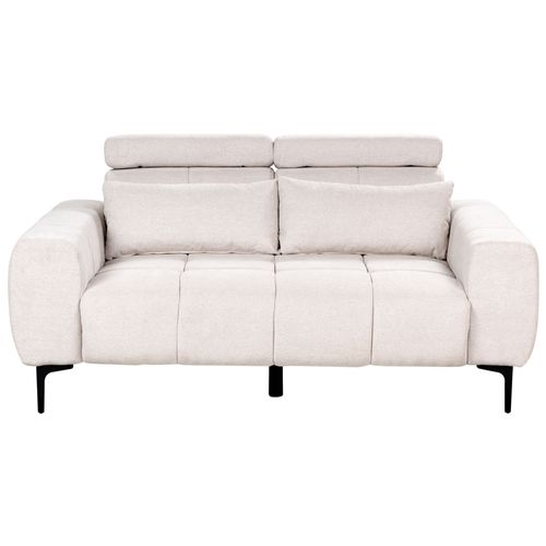 Canapé 2 Places En Tissu Beige Vegamo