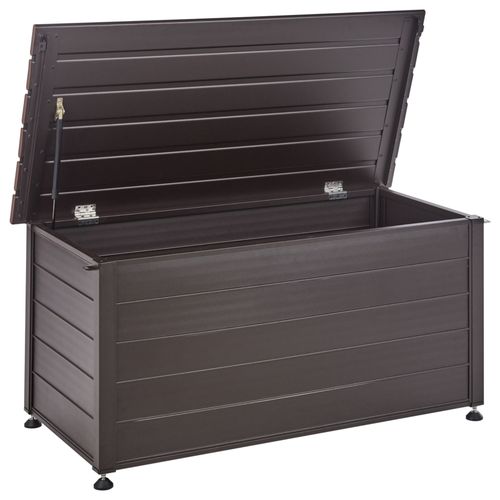 Coffre Métal Marron Foncé Campalto