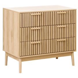 Commode À 3 Tiroirs Lynwood Marron Clair