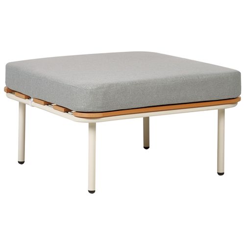 Ottoman De Jardin Senise Métal Gris