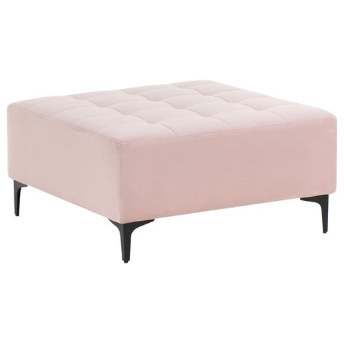 Ottoman Aberdeen Velours Rose Pastel