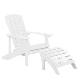 Chaise De Jardin Adirondack Blanc