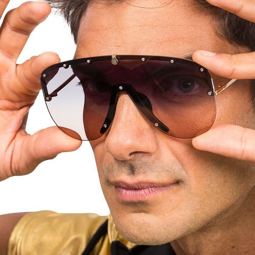 Paire De Lunettes Festives Fumées Rappeur Adulte