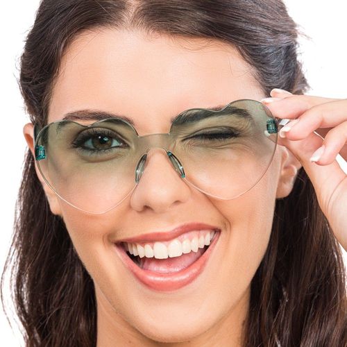 Paire De Lunettes Festives Pc CUr Vert Adulte