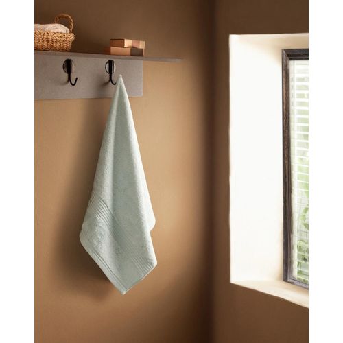 Serviette Visage Clarette - Vert Menthe - 50x80 Cm