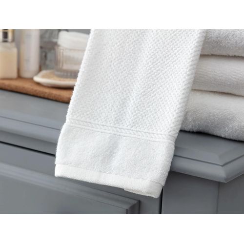 Serviette Pour Le Visage Riz Jacquard - Collection Hôtel