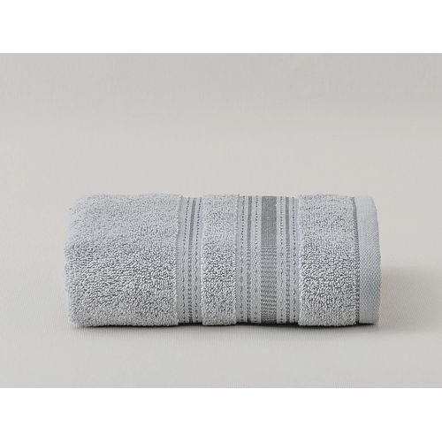 Serviette Pour Le Visage Joetta - Gris - 50x80 Cm