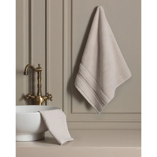 Serviette Pour Le Visage Joetta - Beige - 50x80 Cm