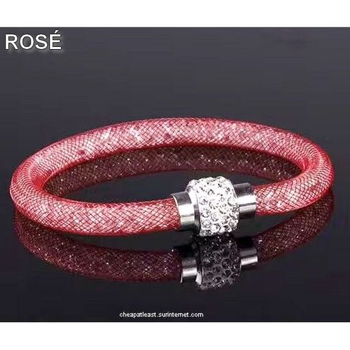 Bracelet Cristal Stardust Poussière D'Étoile - Style Swarovski - Fermoir Strass