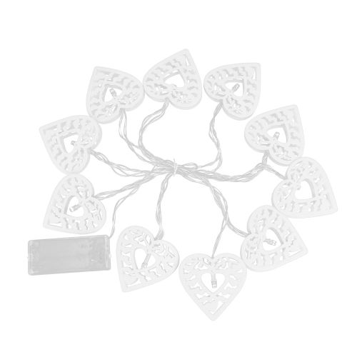 Guirlande Lumineuse A 10 Led En Forme De Cour Pour Decoration De Fete, Mariage, Festival, Vacances