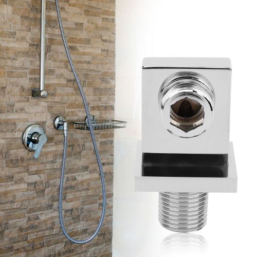 Accessoires de salle de bain pour la maison, raccord de douche carre, tuyau coude de sortie murale G1/2 po