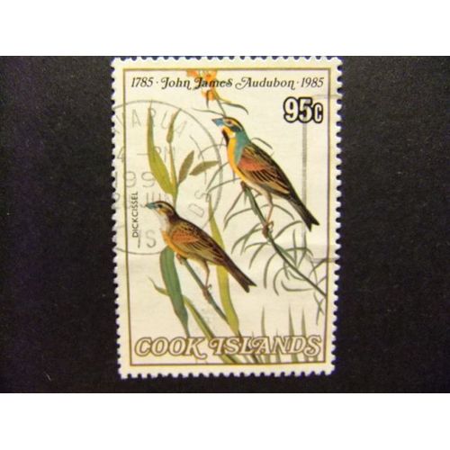 40 Iles Cook 1985 / Faune Oiseaux Oiseaux / Yvert 819 Fu