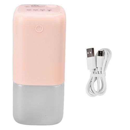 Diffuseur d'huiles essentielles, humidificateur automatique d'aromatherapie, diffuseur de brume fine pour chambre a coucher, maison, 150 ml, rose