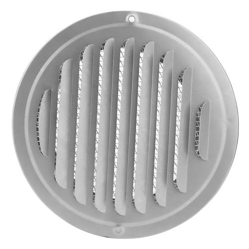 Grille de ventilation ronde en acier inoxydable de 100 mm/150 mm (100 mm)
