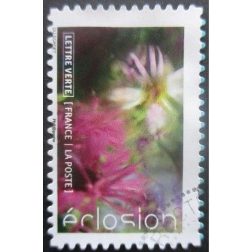 France Autoadhésif N°1716 Fleurs Oblitéré