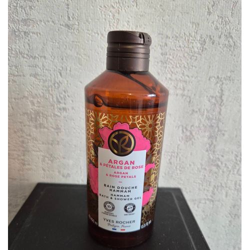 Bain Douche Yves Rocher Argan Et Pétales De Rose 400ml 