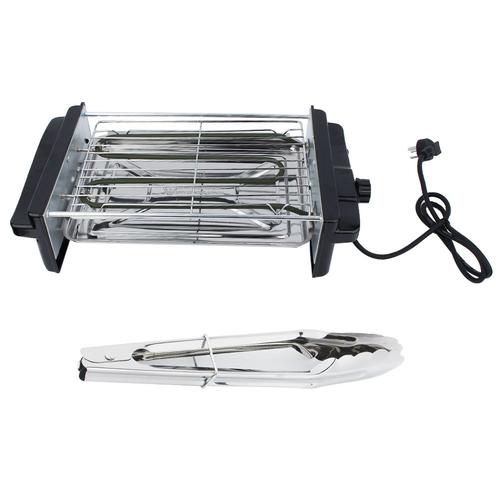 Barbecue electrique domestique sans fumee et antiadhesif, double grille (220 V chinois)