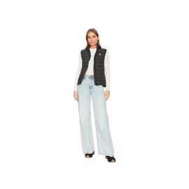Doudoune Sans Manche Guess Triangle Femme Noir