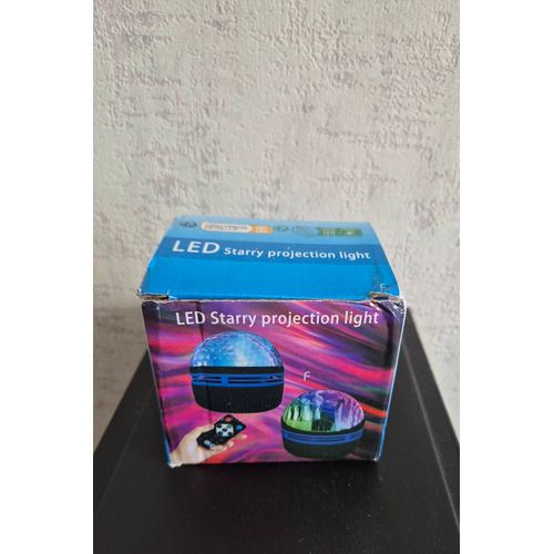 Projecteur D'Étoile Led Multicolore Avec Télécommande