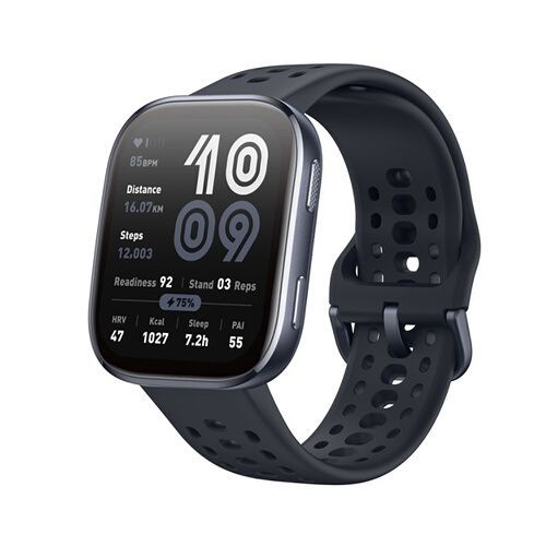 Amazfit Bip 6 Black 5 Cm (1.97") Amoled Digitale 390 X 450 Pixel Touch Screen Nero Gps (Satellitare)